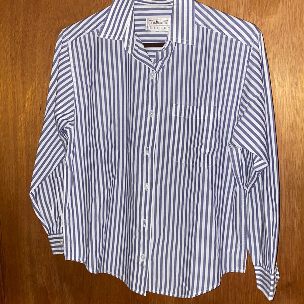 Talbots petites blouse